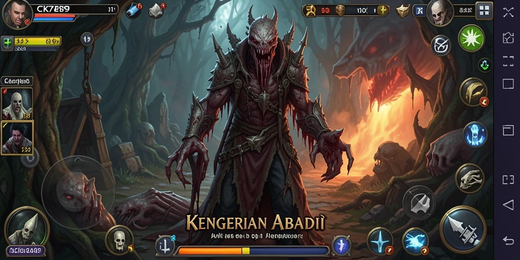 Gameplay menegangkan dengan atmosfer Horror yang mencekam.