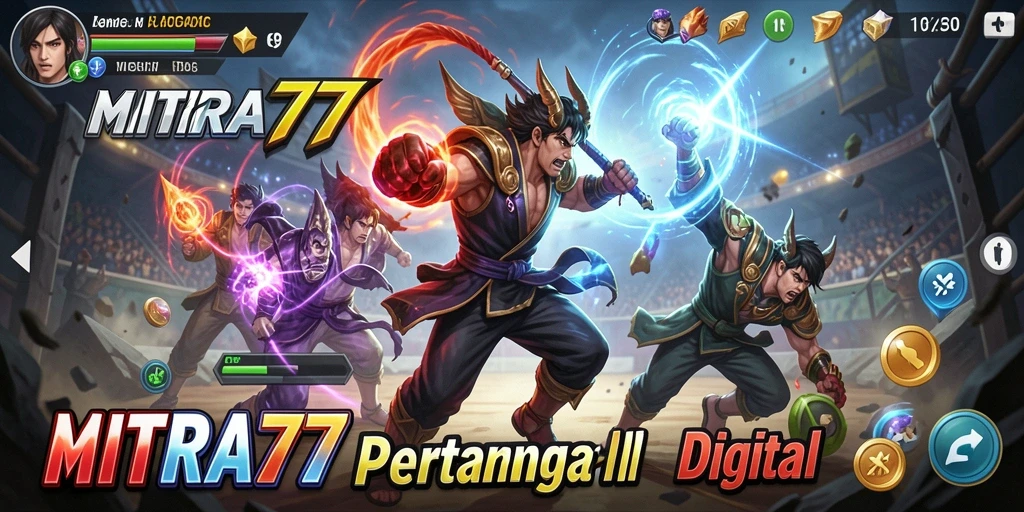 Tampilan gameplay MITRA77 yang seru dan mendebarkan.