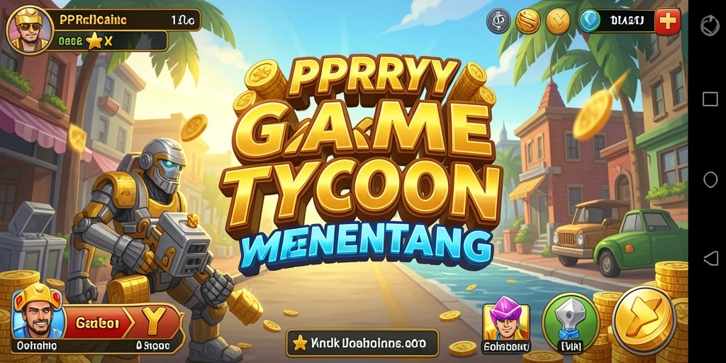 Tampilan menarik dari gameplay Tycoon di PPRRYY.