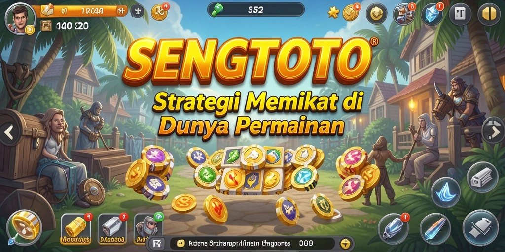 Tampilan gameplay menarik dalam SENGTOTO strategis.