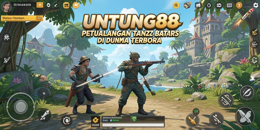 Tangkapan layar menunjukkan eksplorasi menakjubkan di UNTUNG88.
